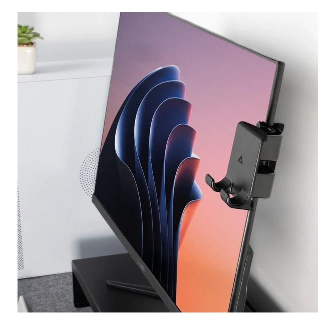 Soporte de Escritorio Acteck de Celular para Monitor o Laptop Vault Wing SC406 Advanced Series Negro