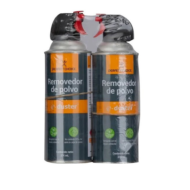 Aire comprimido Perfect Choice paquete de 2pz de 374ml