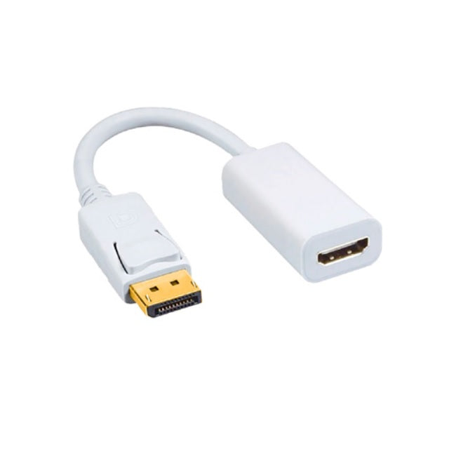 Adaptador Brobotix Displayport macho a HDMI hembra color Negro