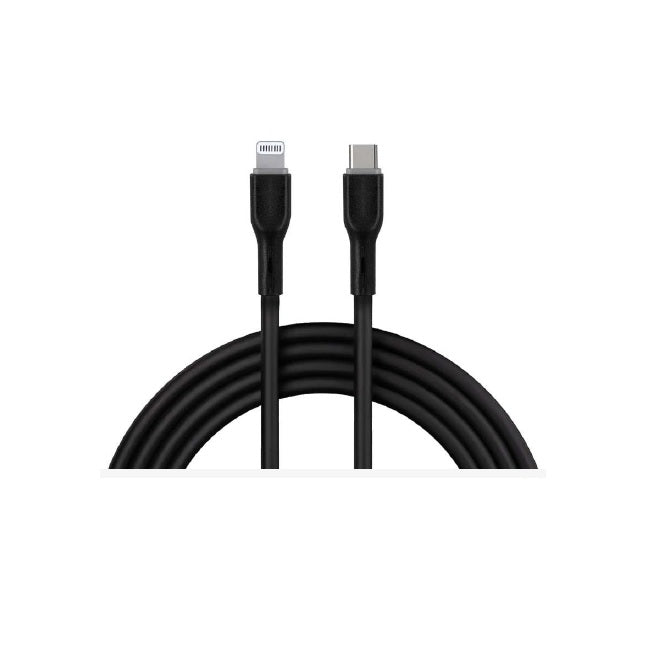 Cable Brobotix cable USB V3.0 tipo C-Lighthing de 1m Negro