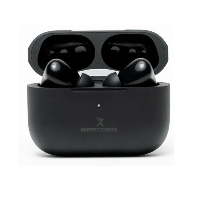 Audifonos Perfect Choice Intrauriculares con Micrófono NESH Inalámbrico Bluetooth modelo PC-117186 color Negro