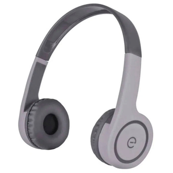 Audifono diadema inalambrico Easy line 4hrs 3.5mm Bluetooth 5.0 modelo EL-995265 color Gris