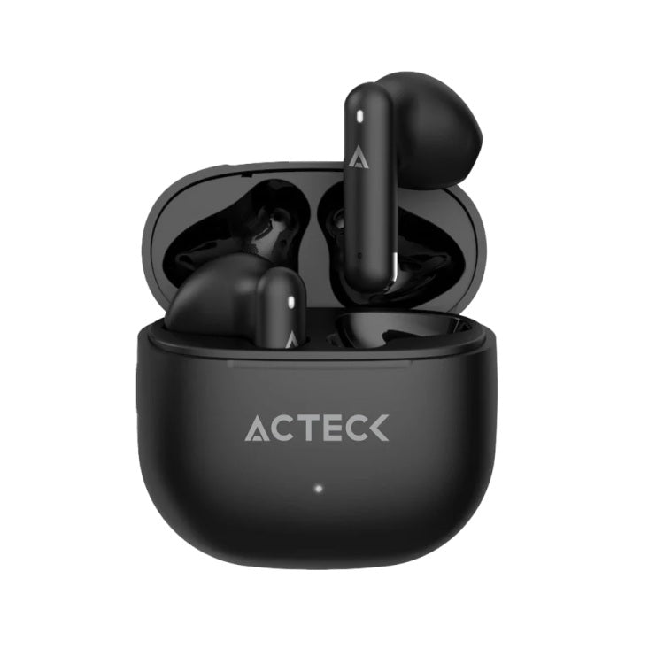 Audifonos Acteck TWS Bluetooth Flow Air EF590 negro 5.4 AC-945899