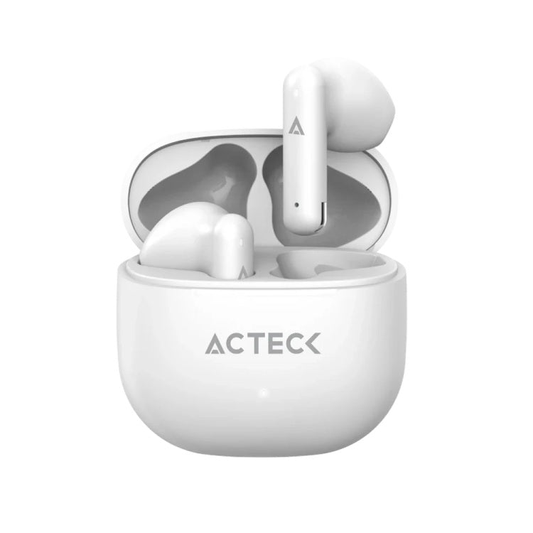 Audifonos Acteck TWS Bluetooth Flow Air EF590W blacno 5.4 AC-946001