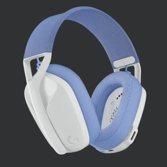 Audifonos diadema Logitech G435 Gaming Blanco wireless USB Bluetooth Lightspeed 981-001073