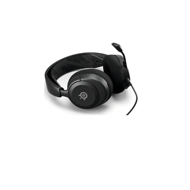 Audifonos Steelseries Arctis Nova 1P Multiplataforma Negro c/Microfono de Cancelacion de Ruido y Controles de Volumen y Silencio Jack de 3.5 mm