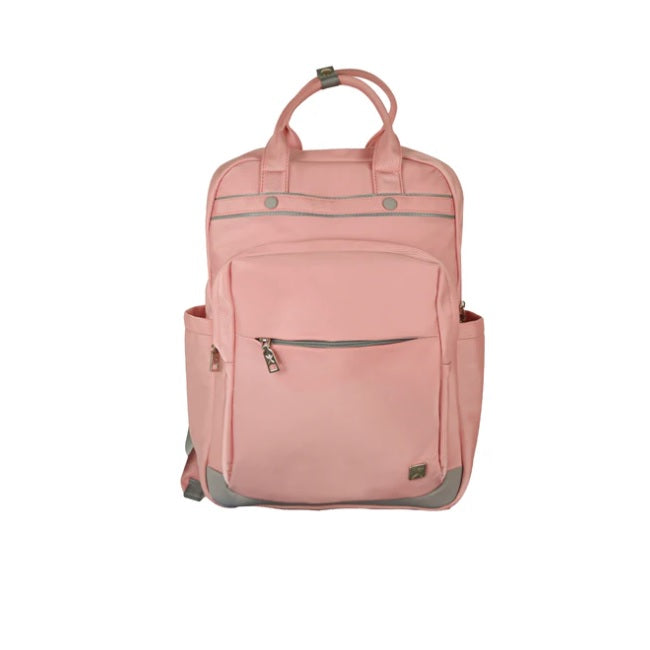 Mochila de Mujer Perfect Choice para laptop Elegante y Funcional Kokette Laptop 15.6 pulg a 17 pulg modeloPC-084662 color Rosa
