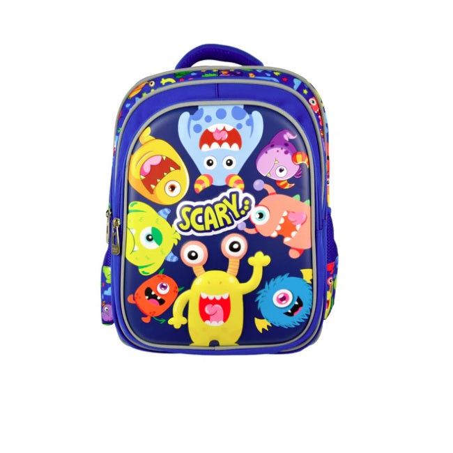 Mochila escolar Perfect Choice para niños Kiddo diseño de Monstruos modelo PC-085089