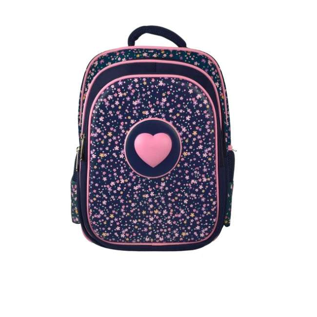 Mochila escolar Perfect Choice para niños Kiddo diseño de Corazon modelo PC-085294