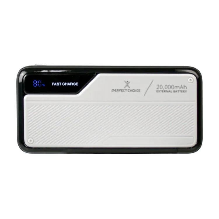 Power Bank Perfect Choice carga Rapida 20,000 MAH 22.5W Thunder