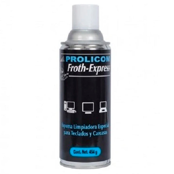 Espuma Limpiadora Prolicom 454g Froth Express para superficies plasticas