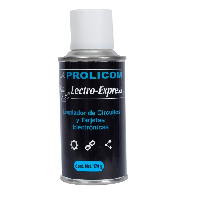Limpiador de circuitos Prolicom Lectro Express 170g para tarjetas electronicas