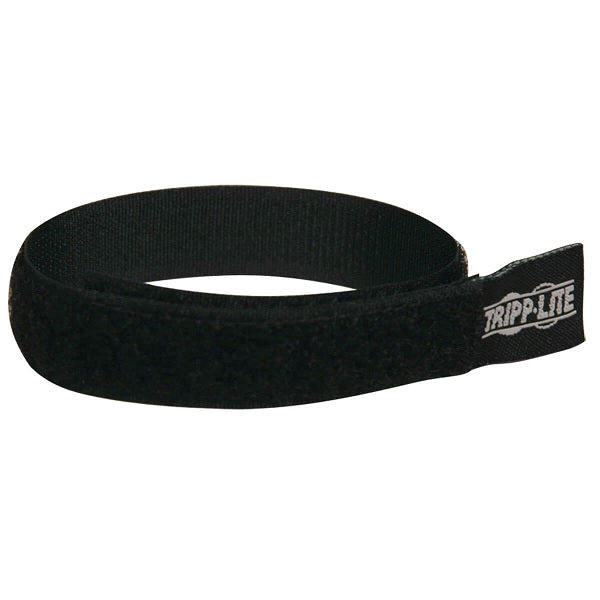 Paquete 10 piezas sujetacables de velcro TrippLite P350-10N-10 25.4cm de largo x 17 mm de ancho color negro