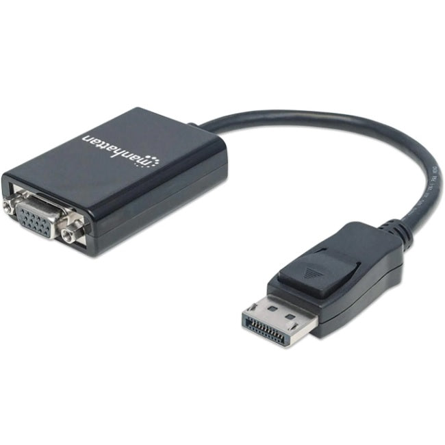 ADAPTADOR MANHATTAN DISPLAYPORT M A VGA H 15CM