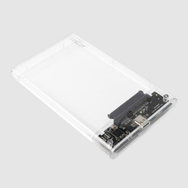 Gabinete Acteck enclouser HDD ARMOR HC430 CLEAR 2.5 Micro B a USB A 3.0 5Gbps