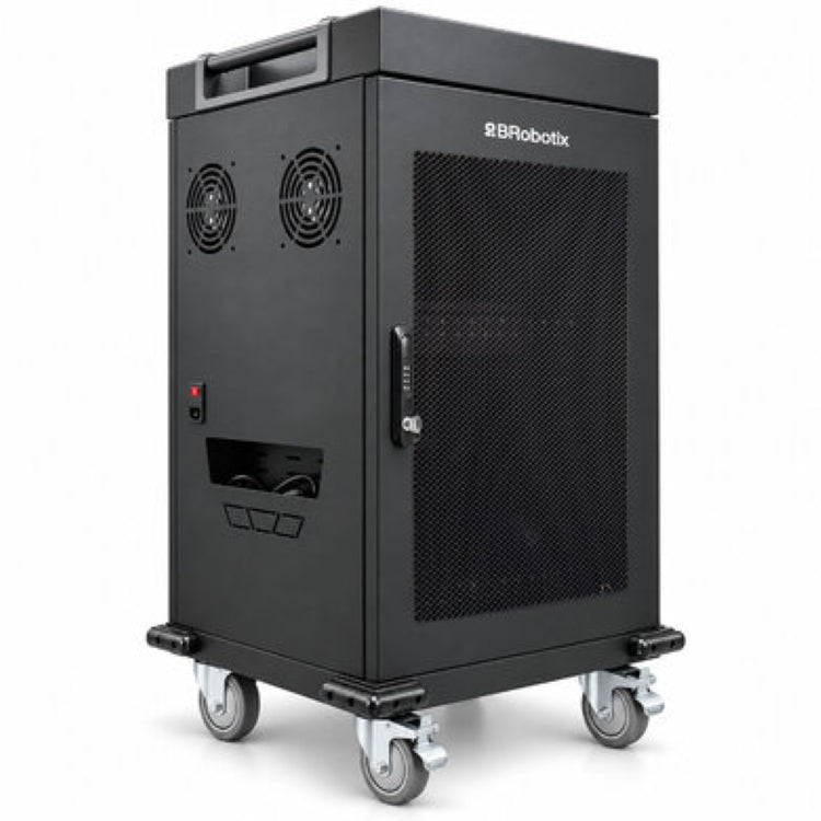 Estacion de carga Brobotix USB-C y USB-A 6008324 de 900W con 30 puertos OPEN BOX