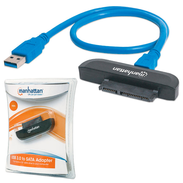 Adaptador Manhattan para discos SATA 2.5 a USB 3.0