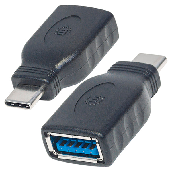 ADAPTADOR MANHATTAN USB-C CM-AH V3.1 NEGRO