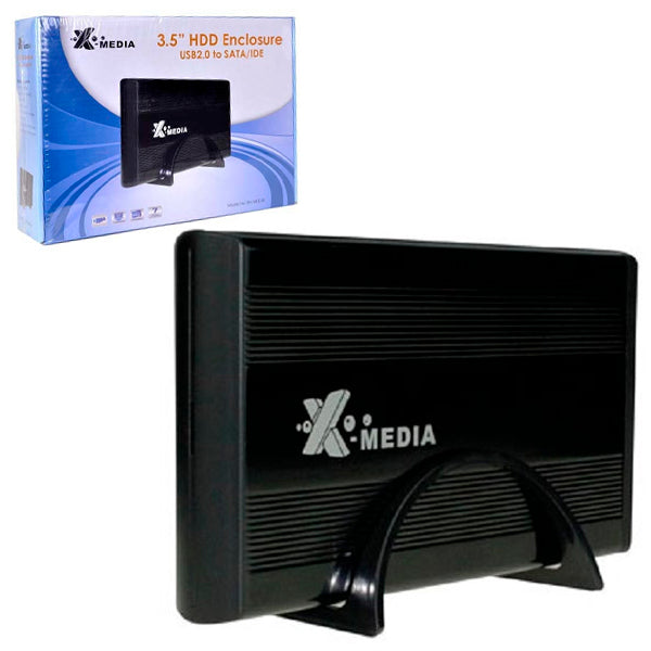 KIT P/CREAR HD 3.5 EXTERNO USB S-ATA/IDE NEGRO XMEDIA EN-3451-BK