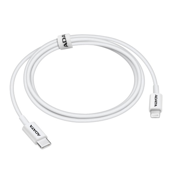 Cable ADATA USB C a Lightning (Iphone) 1m blanco AMFICPL-1M-CWH