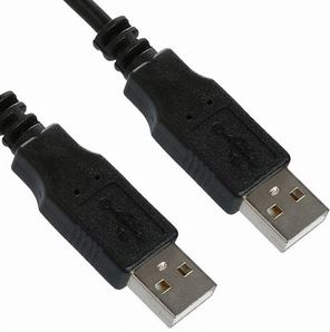 Cable Brobotix USB 2.0 A-A 1.8M color Negro