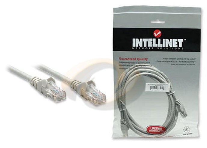 Cable Patch Intellinet CAT 6 1.5M Gris