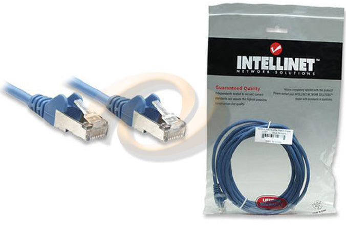 Cable Patch Intellinet CAT 6 1M Azul