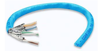 Bobina Intellinet CAT 6 305m Azul CCA Solida Aluminio recubrimiento de cobre