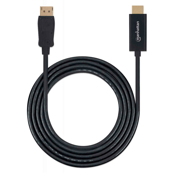Cable Manhattan DisplayPort a HDMI 1m 1080P Negro
