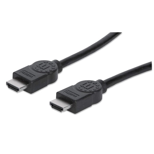 Cable Manhattan HDMI 3m 4K 30Hz 3D Blindado Negro