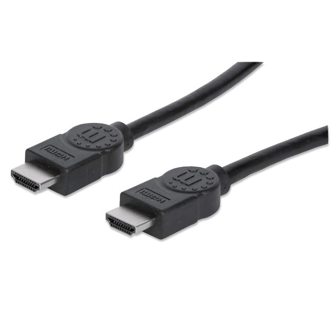 Cable Manhattan HDMI 15m 4K 30Hz 3D Blindado Negro