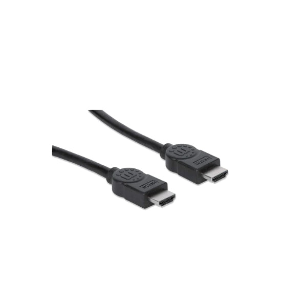Cable Manhattan HDMI 1m 4K 30Hz 3D Blindado Negro
