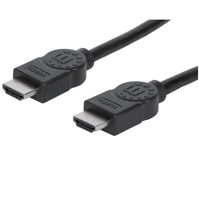 Cable Manhattan HDMI 3m 4K 30Hz Blindado con Ethernet Negro