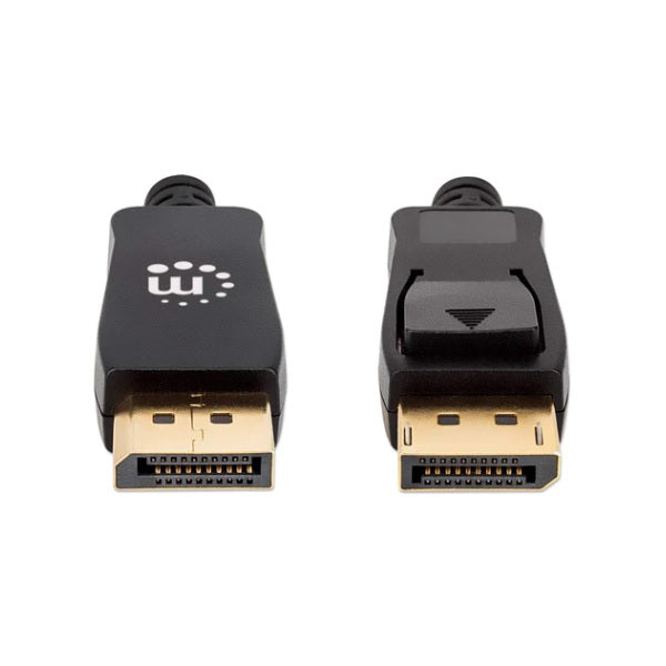 Cable Manhattan DisplayPort V1.4 M-M 3M Negro 8K 60Hz