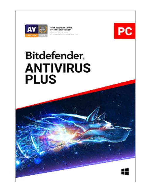BITDEFENDER ANTIVIRUS PLUS 10 PC 1 AÑO