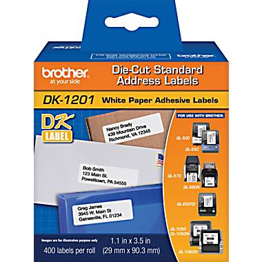 ETIQUETA BROTHER PRE CORTADA QL-800 QL-810W 29MMX90.3MM