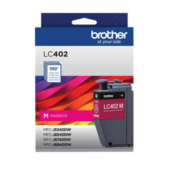 TINTA BROTHER LC402M MAGENTA MFC-J5340DW / MFC-J6540DW / MFC-J6940DW (550 PAG)