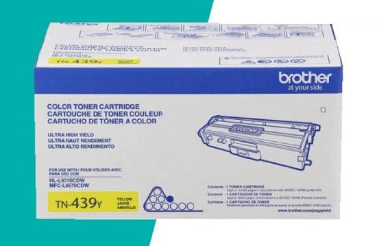 TONER BROTHER TN439 AMARILLO ULTRA ALTO RENDIMIENTO HLL9310CDW/MFCL9570CDW (9 000 PAG)