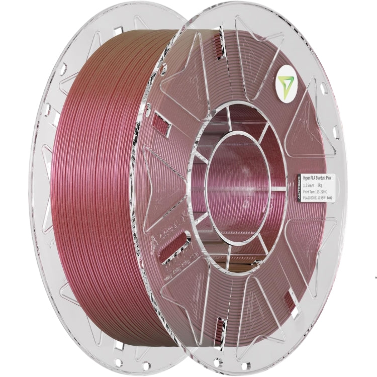 Bobina de filamento 3D Creality CN-5279 Hyper Pla RFID 1.75mm 1kg rosa polvo de estrellas