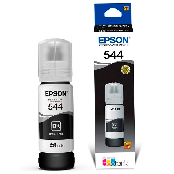 TINTA EPSON 544 T544120-AL NEGRO BOTE ECOTANK L3110/L3150/L1110/L5190 (4 500 PAG)