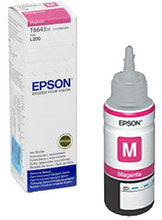 Tinta Epson 664 T664320-AL magenta bote L120, L310, L380, L395, L495, L575, L606, L655, L656, L1300, L1455 6,500 paginas