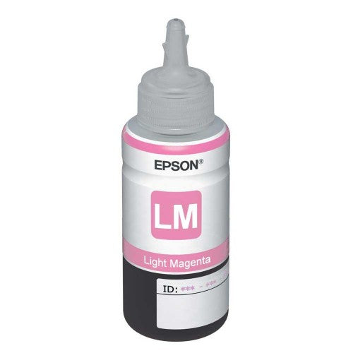 Tinta Epson 673 T673620-AL magenta light bote 70ml L805/L810/L800/L850/L1800 1,800 paginas