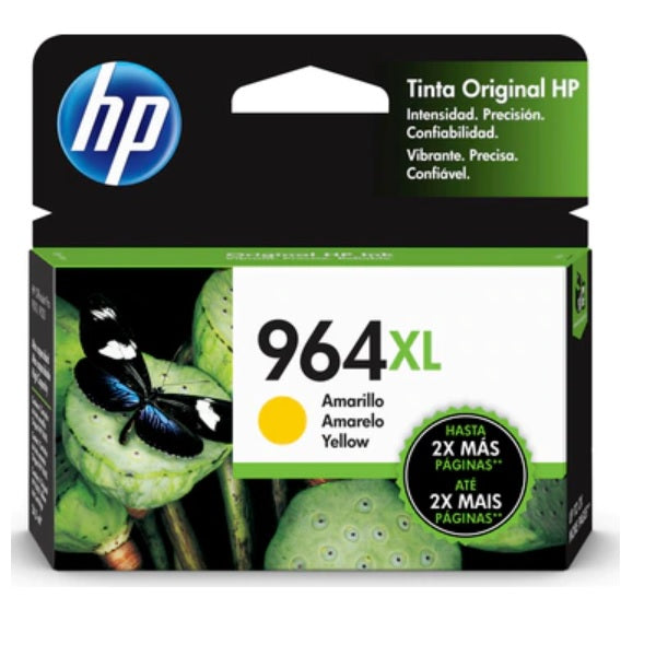 TINTA HP 964XL 3JA56AL AMARILLO OFFICEJET (1 600 PAG) OfficeJet Pro 9010 9016 9018 9020