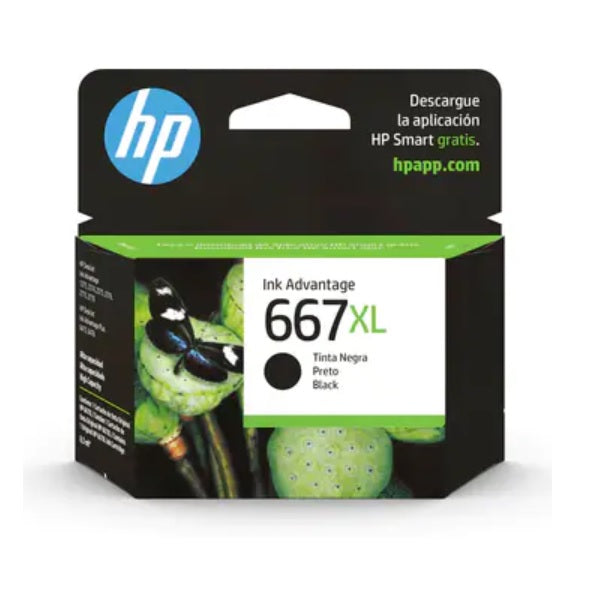 TINTA HP 667 XL 3YM81AL NEGRO DESKJET INK ADVANTAGE 2374 / 2375 (480 PAG)