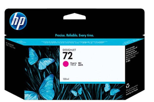 TINTA HP LF 72 C9372A MAGENTA DJ T1100/T610 130 ML