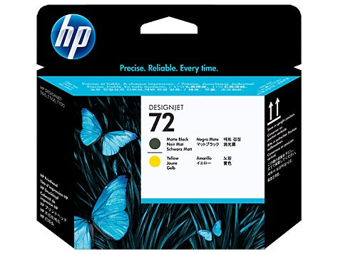 TINTA HP LF 72 C9384A NEGRO-AMARILLO CABEZAL DJ T1100/T610 130 ML