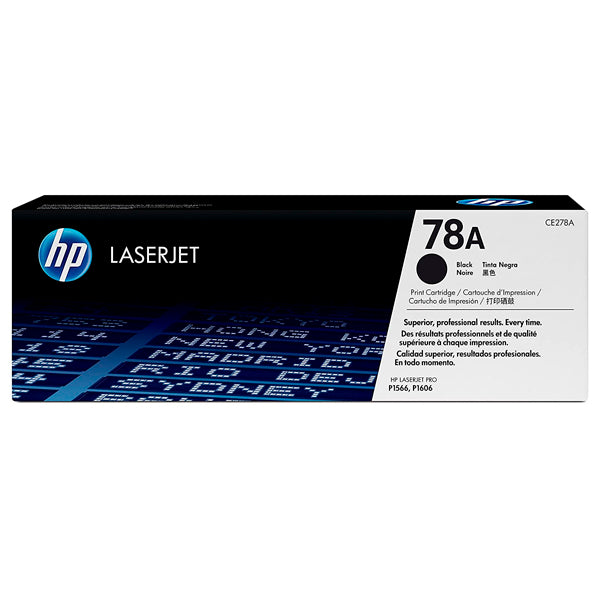 TONER HP 78A CE278A NEGRO LASERJET M1536dnf/MFP/P1606dn (2 100 PAG)