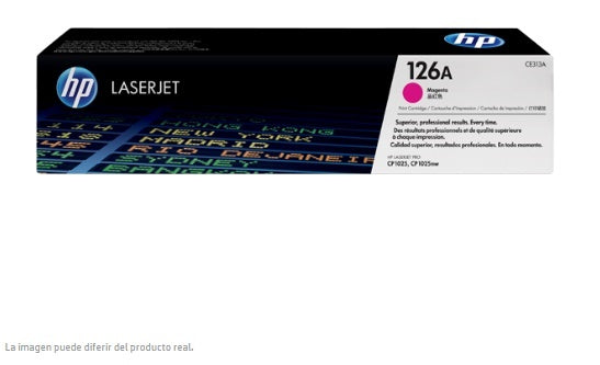 TONER HP 126A CE313A MAGENTA LASERJET CP1025/M175NW (1 000 PAG)