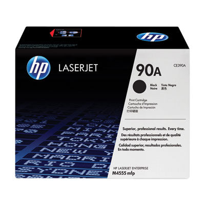 TONER HP 90A CE390A NEGRO LASERJET 600/M601N/M602N/M602X/M603N/M603XH/M4555FMFP/M4555HMFP (10 000 PAG)