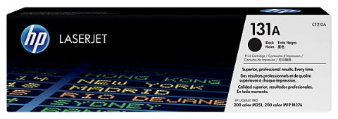 TONER HP 131A CF210A NEGRO LASERJET M276nw/M251nw (1 600 PAG)